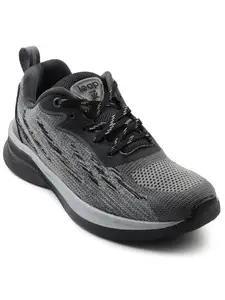 Liberty Leap7x Mantis Sports Lacing Running Shoes for Women with EVA Sole| Suitable for Walking Gym and Jogging | Comfortable Outsole | Lightweight Durable and Cushioned Footbed (Black 38 EU)