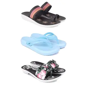Women's Comfortable Sandal,Casual Lightweight Sandal for Everyday Wear | PCR-(3-COMBO)-1992-1976-1965-6-EURO-37