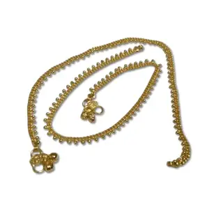 Fancy Golden Dot Anklet for Girls and Women