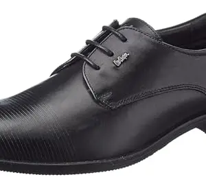 Lee Cooper Men's LC6330E Leather Formal Shoes_Black_43