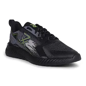 Liberty Mens Nitsoft-1E Black Running Shoes - 41