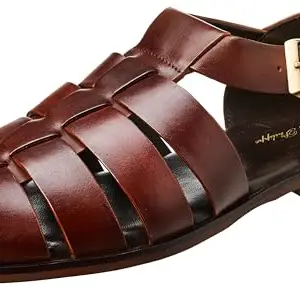 Louis Philippe_Mens_Formal_Sandal_(LPSCRGFF90003_Tan_44)
