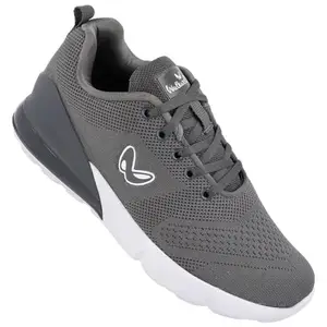 WALKAROO Men's Dark Grey Sports Shoe(XS9751) 08 UK