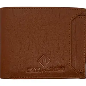 NEXA FASHION Mens tan Artificial Leather Wallet