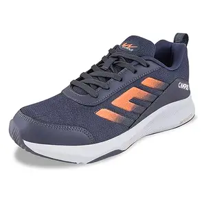 Campus Men's Infinite Running Shoes D.Gry/ORG - 8UK/India