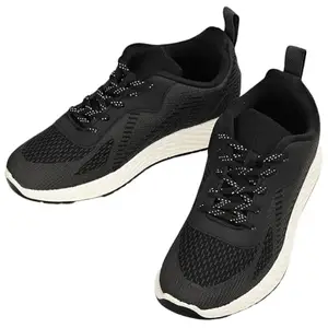 Max Men Black Sports Shoes,Black,40