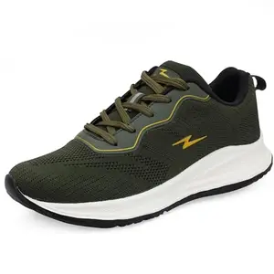 ATHCO Men's Akron Olive Running Shoes_09 UK (ATHST-15)