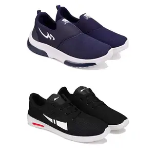 Men's Sports Shoes Collection Gym,Running,Men's Sports Shoes for Every Sport PCV-SHO-(Combo-2)-1078-1028-6 Multicolor