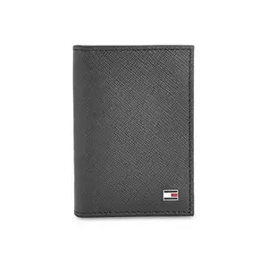 Tommy Hilfiger Matthew Mens Leather Card Holder Black (8903496164497)