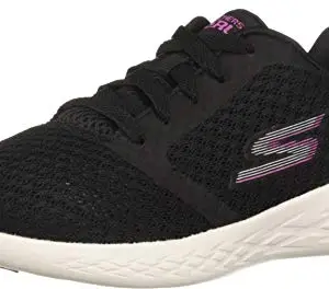 Skechers Womens GO Run 600-CIRCULATE Black/Pink Running Shoes -4 UK (7 US) (15098)