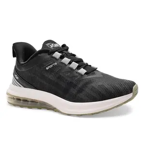 JQR Men Multi BLK/L.Gry Running Shoes - 9Uk/India