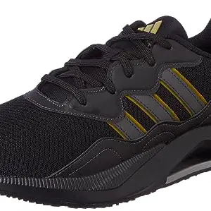 adidas Mens Courun Avant M CBLACK/GRESIX/OLDGOL Running Shoe - 6 UK (IQ8890)