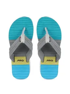 Khadim's Pro EVA Sole Solid Grey Slippers For Men Size - 8