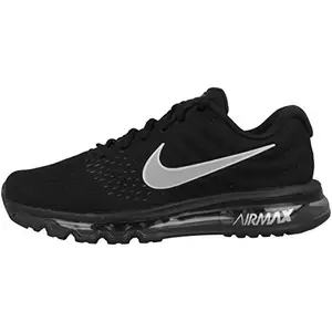 Nike Men's Air Max 2017 Cool Grey/Anthracite-Dark Grey (849559 008), Black, 7