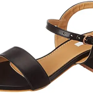 Elle Women's Heels Sandal, Black, 3