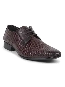 Liberty Mens Jpl-290 D.Brown Formal Shoes - 43