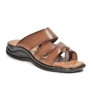 Liberty Healers Tan Formal Slippers for Mens (2013-156D-TAN_10.5)
