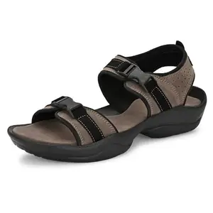 Centrino Sandal for Men | Grip Insole for Stability | Modern Look with Adjustable Straps | Comfortable Footwear for Hiking and Everyday wear