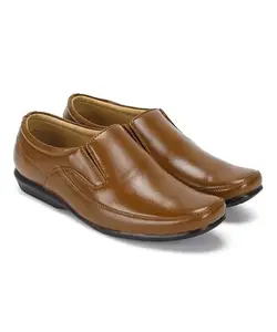 PARAGON K11240G Men Formal Shoes | Corporate Office Shoes | Smart & Sleek Design | Comfortable Sole with Cushioning | Daily & Occasion Wear Tan