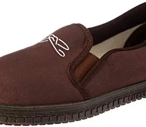 Liberty Jogging-E Mens Casual Non Lacing Shoes Brown (11 UK)