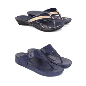 Women's Sandals | Lightweight Wear| Stylish & Easy to Wear For Women'S PCV-SAN-(2-COMBO)-1957-1985-6-EURO-37