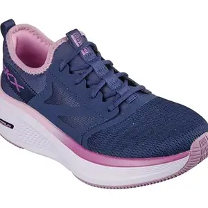 Skechers Womens GO Run Elevate 2.0 - Artesia Navy Purple Running Shoes