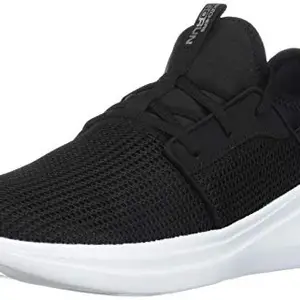 Skechers womens Go Run Fast Valor BLACK/PINK Running Shoes - 5 UK (15103)