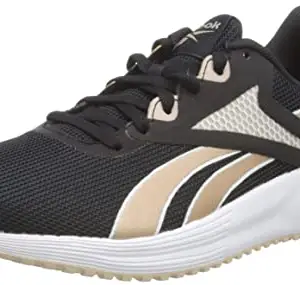 Reebok Women Synthetics LITE Plus 3.0 Running Shoes CBLACK/Chalk/ROSGOL UK 5