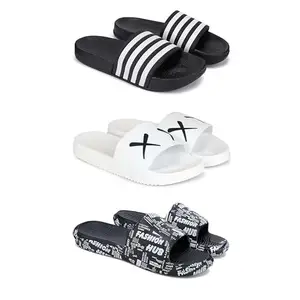 Men's Sandals | Lightweight Wear| Stylish & Easy to Wear For Men's PCV-San-(3-COMBO)-3024-3029-3103-8