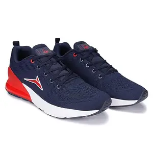 JQR DJ 'Sports Shoes, Running, Walking, Lightweight, Gym, Stylish Running Shoes for Men Navy/RED