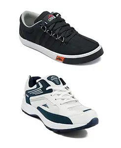 ASIAN Men's Skypy-162 Running Shoes,Walking Shoes Denim & Mesh Casual Shoes (UK-6)