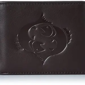Justrack Men Brown Color Genuine Leather Wallet (LWM00192-JT_5)