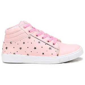 commander shoes Commander Women's High Ankle Boots [Model 704] (40, Pink)