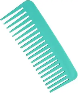 Wide teeth hair comb For Hair Detangling (1PCS,Multicolor)
