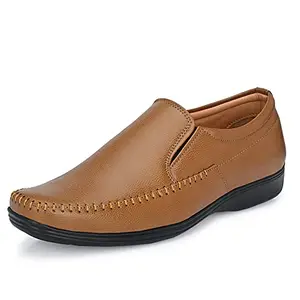Centrino Mens 8620 Tan Formal Shoe - 7 UK (8620-3)