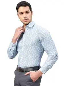 LOUIS STITCH Men's Cotton Regular Fit Shirt (ST-S1(26))