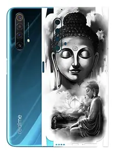 AtOdds - Realme X3 Mobile Back Skin Rear Screen Guard Protector Film Wrap (Coverage - Back+Camera+Sides) (Buddha)