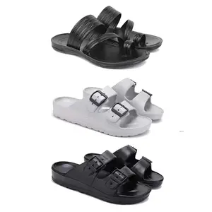 DRACKFOOT Men's Sandals | Lightweight Wear| Stylish & Easy to Wear For Men'S GRT-SAN-(COMBO-3)-3152-3114-3115-7