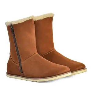 YOHO Slays Model 003 Uggs Boots for women | Packed with the comfort of premium inner fur lining | Stylish Casual Shoes|Comfortable Fit | Brown - UK 7