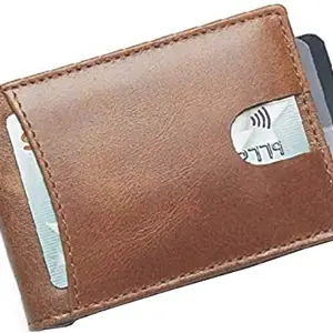 HINTZ Genuine Leather 100% Pure Wallet/Card Holder/Money Clip RFID Protected Multiple Card Slots Slim Stylish New Products