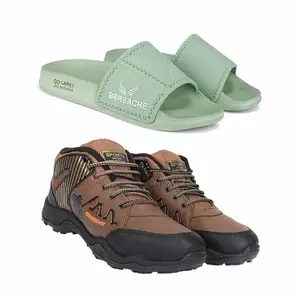 BERSACHE Comfort and Stylish Sandals for Men-6044-606 Multicolor