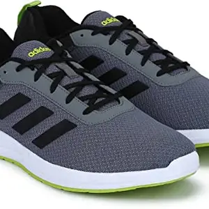 Adidas Men Synthetic and Mesh Astro LITE 2.0 M Running Shoes VISGRE/CBLACK/SSLIME UK-10