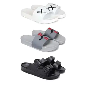 DRACKFOOT Men's Sandals | Lightweight Wear| Stylish & Easy to Wear For Men'S GRT-San-(3-COMBO)-3029-1590-3115-8