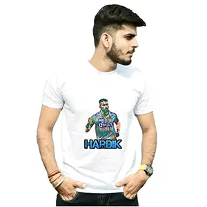 Cricketer Unisex Fan Tshirt | HARDIK | Rockstar | KUNG FU Pandya (38, Design 2)