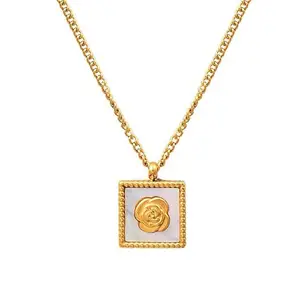 MYKI Vogueish & Stylish Anti Tarnish Stainless Steel Necklace For Women & Girls