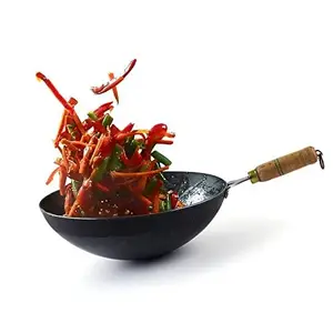 The Indus Valley Iron Wok/Kadai for Cooking & Deep Frying