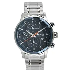 Titan Octane Chronograph Blue Dial Men Watch -NM90086KM01 / NL90086KM01/NP90086KM01