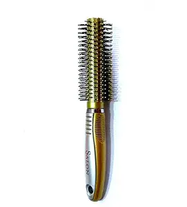 Generic Nawani Round Hair Brush (Colours May Vary, 22/6 cm)