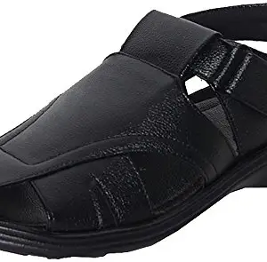 Azzaro Black Men's VINTAGE Black Sandals - 6(Formal_25005_6)
