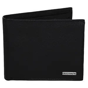 Red Tape Black Men's Wallet (RWL110)